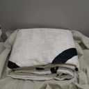 YIHOUSE 6'x9' Black and White Rug- Washable Area Rug for Living Room Bedroom, Large Modern Non-Slip Ultra-Thin Rug Home Decor,Curve,6x9ft