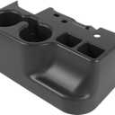 Center Console Cup Holder Compatible with 1999 2000 2001 Ford F-250 F-350 F-450 F-550 Super Duty
