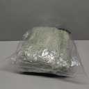 Smiry Bathroom Rugs Set 2 Piece, Soft Absorbent Chenille Bath Mat and U-Shaped Toilet Rug Set, Non Slip Shaggy Bath Carpet for Tub, Shower and Floor (30x20+24x20, Sage Green)