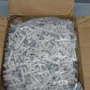 014973285449 Nylon Mushroom Nail Drive Anchors, 1/4 x 1, Piece-100