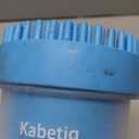 Dog Paw Cleaner Kit - Blue, for L/XL Dogs, Quick Clean No Full Bath, 5-in-1 Bath Grooming Kit, Exclusive Cup-Mounted Brush Head, Grip Silicone Brush, 3 Absorbent Towels, Fits Lab