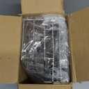 Yofidra Sink Caddy With Stone Drying Tray: Stainless Steel Soap Dispenser Kitchen Sink Organizer Set, Sponge Holder Counter Accessories Decor for Kitchen Organizers and Storage 8.1x3.5x4.5 in Black (Small)