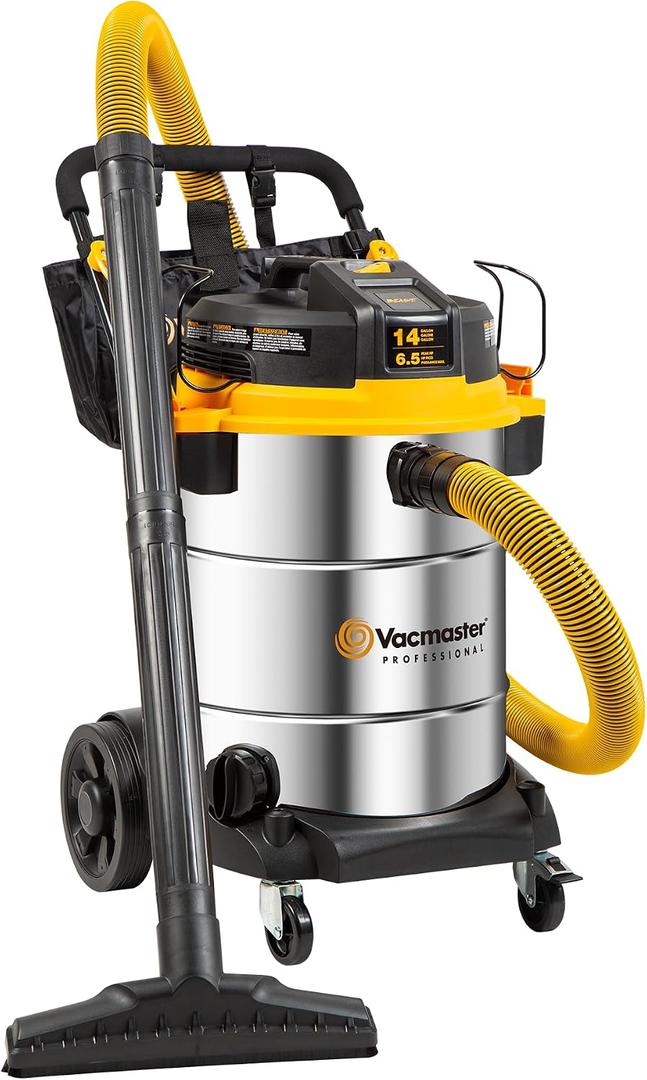 Vacmaster Professional Beast Series 14-Gallon* 6.5 Peak HP Wet/Dry Vacuum - VJE1412SW 0203