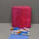 Water Doodle Mat- Kids Painting Writing Doodle Board Toy - Color Drawing Mat Bring Magic Pens Educational Toys for Age 2 3 4 5 6 7 8 9 Year Old Girls Boys Toddler Present (Pink)