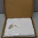 Jolik Wedding Money Box Holder with Sign, Large Rustic Wood Wooden DIY Envelop Gift Card Shadow Boxes with Lock Slot for Reception Anniversary Graduation Birthday Party Parties (Mr & Mrs, White)