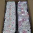 The Honest Company Comfort Dry Disposable Daytime Diapers for Sensitive Skin, Hypoallergenic, Rose Blossom + Tutu Cute, Club Box Size Newborn 72 Count
