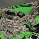 Halloween Decorations Lighted Witch Hats, 8Pcs Hanging Glowing Witch Hats 44ft Halloween Outdoor Lights String with 8 Lighting Modes for Outdoor, Garden, Yard, Tree