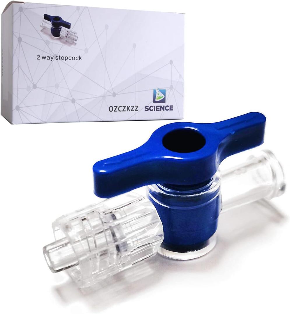 2-Way Stopcock Luer,Luer Connections,Sterile Individual Package, 10Pcs