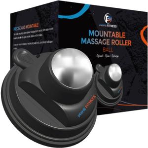 PRIME Fitness Wall Mounted Massage Ball | Cold Therapy | Back Massager | Cryo Stick | Relieve Muscle Pain (360 Massager)