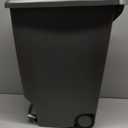 simplehuman 40 Liter / 10.6 Gallon Slim Kitchen Step Trash Can With Secure Slide Lock, Grey Plastic