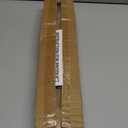 Thestoa Gold Shower Curtain Rod Adjustable 43-78 inch, 1"Diameter Spring Tension Curtain Rod No Drill, Anti-Rust Non-Slip Shower Rod for Bathroom