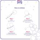 HOUSE OF PARTY Pastel Balloons - Yellow Balloon Garland Kit: 5/12/18 Inch Balloons for Graduation, Bridal Shower, Christmas, Birthday Decorations