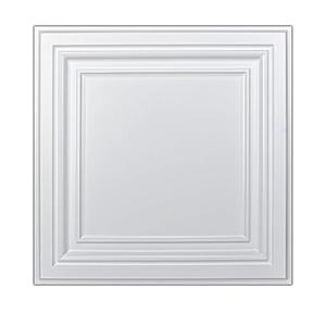 Art3d PVC Ceiling Tiles, 3D Plastic Sheet in White, 2 x 2 ft, 12-Pack
Lightweight, Waterproof, No Sag and Breakage, Compatible with Grid System, Perfect for Basement, Kitchen