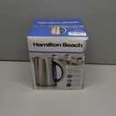 Hamilton Beach 1.7 Liter Temperature Control Electric Kettle, Water Boiler & Heater, Fast Boiling 1500 Watts, BPA Free, Cordless, Auto-Shutoff and Boil-Dry Protection, Stainless Steel (41020R)