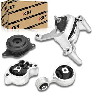 Engine Motor Mount Set Compatible with Nissan Altima 2.5L 2007-2017 Auto Transmission Motor Mount Replace A4350 A4353 A4340 A4339