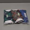 wegreeco Washable Male Dog Belly Band (Stylish Pattern)- Dog Diapers Male - Washable Male Dog Belly Wrap, (Blue, Green, Red Plaid, M) (Medium (15" to 17"))