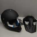 Youth Dirt Bike Helmet DOT Certified - Full Face Motorcycle Helmet for Off-Road, ATV, Street Riding, Includes Adjustable Goggles & Protective Gloves