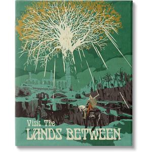 Visit The Lands Between Scenery Wall Plaque Art,"18x12"