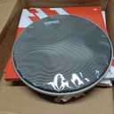 Evans Hybrid Drumhead - Hybrid Marching Snare Drum Head - For Sensitivity, Dynamic Range - Enhances Projection, Durability - White, 14 Inch