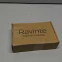 Ravinte 25 Pack 1-1/4 inch Kitchen Cabinet Knobs Champagne Bronze Dresser Zinc Pulls Door Drawer Handles for Dresser Drawers