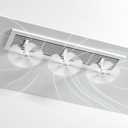 2 x Air Vent Deflector for Ceiling & Wall Vents, Wind Powered Rotating AC Vent Deflector, Heat & Heater Vent Deflector for Better Air Circulation, Prevent Direct Draft,White,8 Inch,3 Pack