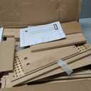 Lerliuo Rattan Nightstand, Boho Side Table with Drawer Open Shelf, Cane Accent Bedside End Table with Solid Wood Legs for Bedroom, Dorm and Small Spaces (Natural) (1 pack)