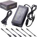 29.4V 2A Fast Battery Charger with 7-in-1 Plug - Universal Charger for 24V 25.2V 25.9V 7S Lithium Batteries Charger Compatible with gotrax, Jetson, Voyage, ninebot, Razor