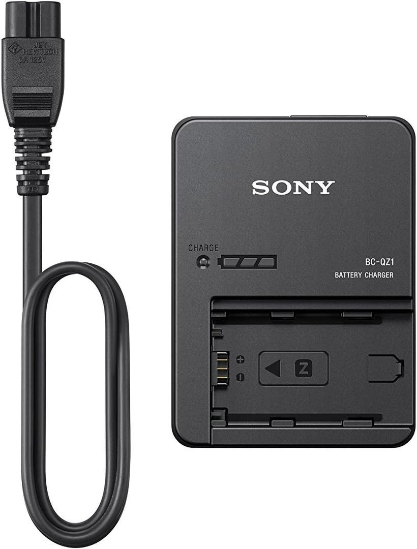 Sony BCQZ1 Z-Series Battery Charger, Black