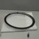 Osompar Headlight Trim Ring Headlamp Bezel Driver Passenger Side Compatible with 2014-2021 Mini Cooper F55 F56 F57 Replaces 51137449209 51137449210 Black Pair