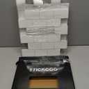 STICKGOO Peel and Stick Backsplash Subway Tiles, 10 Sheets of 12" x 12" - 3D Adhesive Peel and Stick Tile Backsplash for Kitchen, Bathroom, Wall Tile (Thicker Design, Bright White)