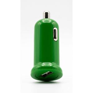 USB-A Port Car Charger, Green, Pack of 4