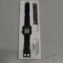 Smart Watches for Women Men, 1.83" HD Smart Watch for Android iPhone with Calls/Messages/Notifications, Sleep/Heart Rate/SpO2/Blood Pressure Monitor, 110+ Sports Modes Fitness Watch, 1000mAh Battery (Coal-Black)