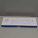 Wireless Keyboard and Mouse, Vssoplor 2.4GHz Rechargeable Compact Quiet Full-Size Keyboard and Mouse Combo with Nano USB Receiver for Windows, Laptop, PC, Notebook-Black Gold