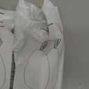 SONGMICS Trash Bags for 8-Gallon (30 L) Trash Cans, Drawstring Kitchen Garbage Bags, Pre-Separated, Liner Code 30A, 2 Rolls, 90 Count, White UKRB30A02