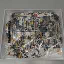 Vintage Wildflower Book Puzzles for Adults 1000 Pieces, Plant Floral Books Pages Jigsaw Puzzle, Retro Bookshelf Puzzles with Blossoming Wildflowers, Botanical Literary Theme Puzzle for Book Lovers