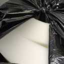 FOAMYFOAM High Density 3 inch Thick, 24 inch Wide, 72 inch Long Upholstery Foam, Cushion Replacement