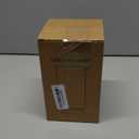 Small Bedside Table Lamp for Bedroom, Minimalist Wood Base & Round Fabric Shade, Mini Cute Cozy Warm White Nightstand Boho Lamp, Study Desk Night Stand Light for Room, Dorm, Nursery, Living Room (Round - Set of 1)