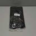 Kichvoe 4 Bottle Wine Carrier Bag with Divider Felt Wine Storage Tote Bag Reusable Grocery Storage Box with Handles for Travel Picnic, 6.29X5.90X11.02 Inches (Black)