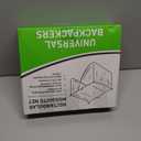 Black Mosquito Net for Single to King-Sized Beds  4 Side Openings & 6 Hanging Loops  Decorative Rectangular Shape for Home & Travel  Bed Canopy Hanging Kit & Carrying Bag Included