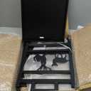 Firewood Log Rack, Iron Wood Lumber Storage Holder for Fireplace, Heavy Duty Log Storage Bin for Firepit Stove Accessories Indoor - Perfect Construction - No Any Screw to Install