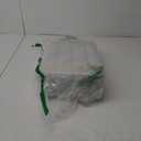 Acrylic Side Table with Storage Transparent End Table for Living Room Storage Shelf Acrylic Nightstand Long-Lasting(Green)