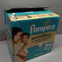 Pampers Swaddlers Diapers, Size 1 (8-14 lbs), 164 Count, Absorbent, Keeps Baby Dry and Comfortable, Skin Safe Disposable Baby Diaper