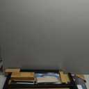 Drive Medical 13067 Non Tilt Top Overbed Table with Wheels and Secure Height Adjustment,Tray Table for Hospital or Home Use, Bedside Rolling Overbed Table, Silver Vein