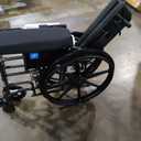 Medline Excel Extra-Wide Bariatric Wheelchair For Adults and Seniors with 24" Wide Seat, Supports up to 500 lbs