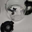 Mueller 12-Cup Drip Coffee Maker - Borosilicate Carafe, Auto-Off, Reusable Filter, Anti-Drip, Keep-Warm Function, Clear Water Level Window Coffee Machine, Kitchen Essentials & Accessories (Black)