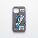 SZIYAYIH Cool Phone Case for iPhone 17 Pro Max Case for Boys Men Drop-Resistant Lens Protection Shockproof Basketball Sneaker Street Design Cases Compatible with iPhone 17 Pro Max-Gray