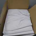 sancua 8 Pack White Tablecloth 90 x 132 Inch - Rectangle Table Cloth for 6 Feet Tables Stain and Wrinkle Resistant Washable Polyester Table Cover for Dining Wedding Banquet Party Buffet Restaurant
