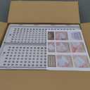 5 Pack Stackable Closet Storage Basket - Stackable Storage Bins, Multifunctional & Foldable Closet Organizer Waterproof, Wardrobe Cupboard Space-Saving Hat Storage Drawer Organizer, White