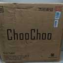 ChooChoo End Tables Set of 2, 24 Inch End Table with 2-Tier Storage Shelf, 23.62"D x 23.62"W x 23.62"H