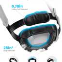 Kawaye for Meta Quest 3S/Quest 2/Quest 3 Head Strap, Double Knobs Adjustable Elite Strap Replacement,VR Headset Strap with Two Large Support Pad Enhanced Support, Reduce Pressure, 
Size: Pro Strap (Strap Only)